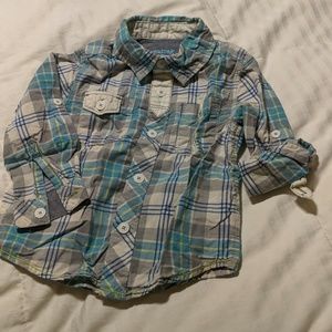 Cute plaid button up